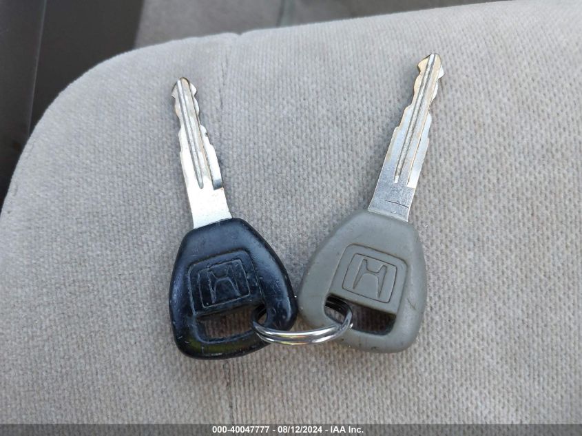 1999 Honda Accord Ex VIN: JHMCG5659XC020215 Lot: 40047777