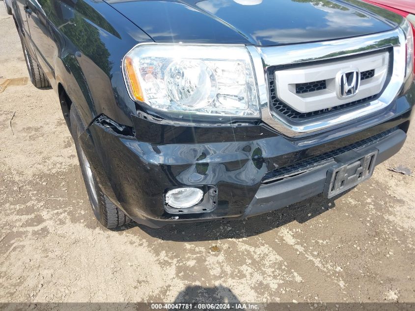 2010 Honda Pilot Ex-L VIN: 5FNYF3H59AB017840 Lot: 40047781