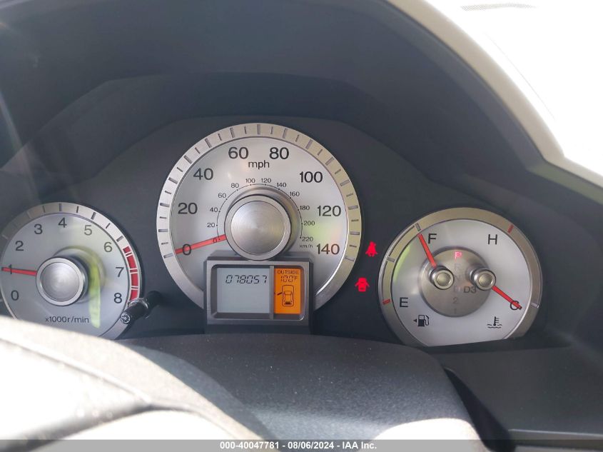 2010 Honda Pilot Ex-L VIN: 5FNYF3H59AB017840 Lot: 40047781