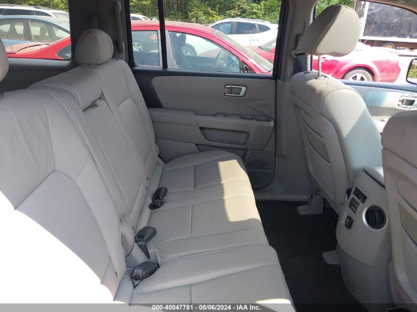 2010 Honda Pilot Ex-L VIN: 5FNYF3H59AB017840 Lot: 40047781