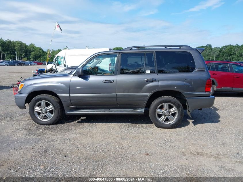 2006 Lexus Lx 470 VIN: JTJHT00WX64007227 Lot: 40047800