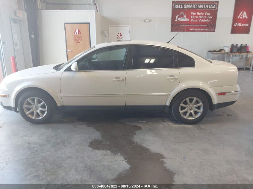 2004 Volkswagen Passat Gls VIN: WVWPD63B34E178271 Lot: 40047822