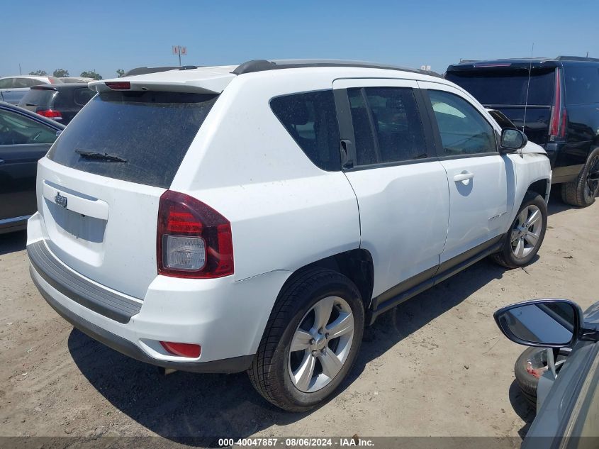 2016 Jeep Compass Sport VIN: 1C4NJCBA2GD554122 Lot: 40047857