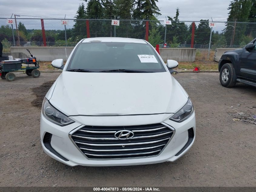 2018 Hyundai Elantra Sel/Value/Limited VIN: 5NPD84LFXJH228254 Lot: 40047873