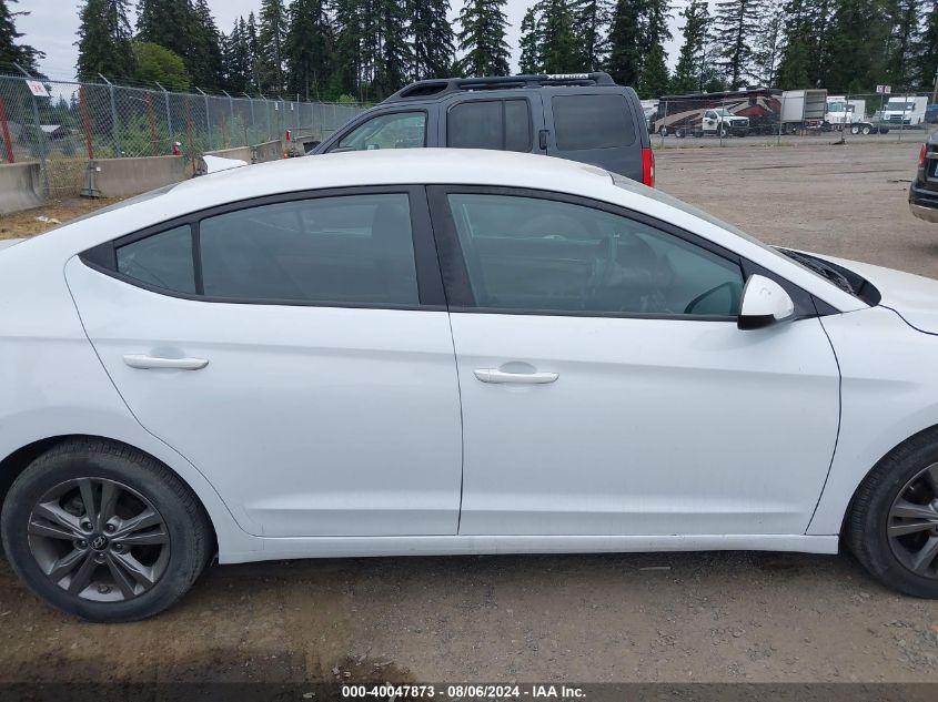 2018 Hyundai Elantra Sel/Value/Limited VIN: 5NPD84LFXJH228254 Lot: 40047873