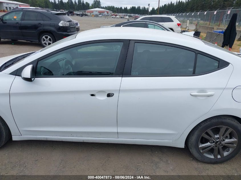 2018 Hyundai Elantra Sel/Value/Limited VIN: 5NPD84LFXJH228254 Lot: 40047873