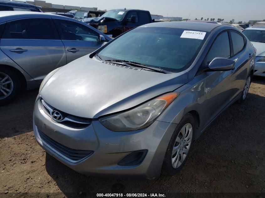 2013 Hyundai Elantra Gls VIN: 5NPDH4AE3DH230734 Lot: 40047918