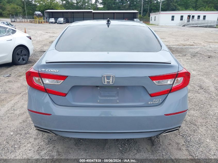 2021 Honda Accord Sport 2.0T VIN: 1HGCV2F38MA022311 Lot: 40047938