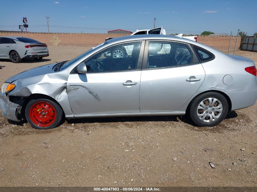 2010 Hyundai Elantra Gls VIN: KMHDU4AD5AU123894 Lot: 40047953