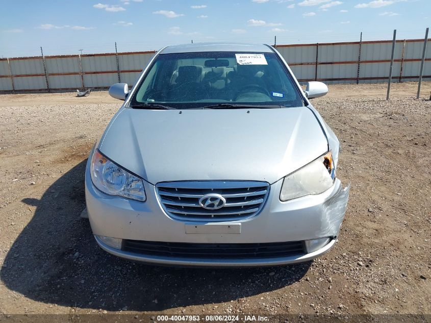 2010 Hyundai Elantra Gls VIN: KMHDU4AD5AU123894 Lot: 40047953