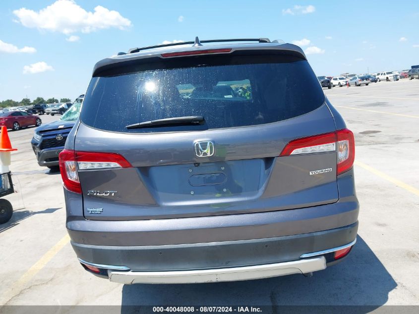 2021 Honda Pilot 2Wd Touring 8 Passenger VIN: 5FNYF5H99MB020305 Lot: 40048008