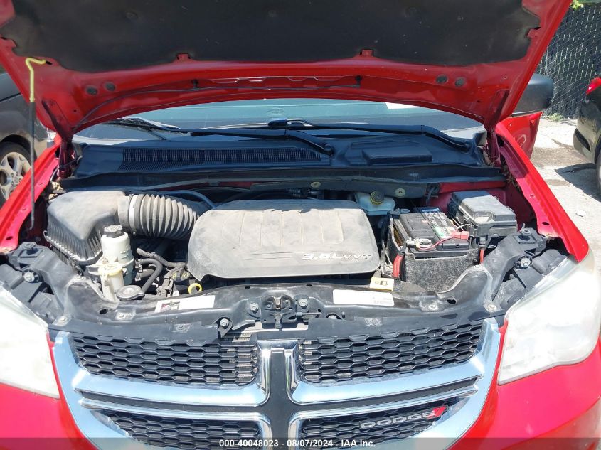 2013 Dodge Grand Caravan Se VIN: 2C4RDGBG3DR643985 Lot: 40048023