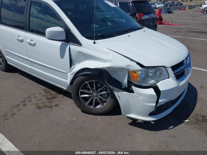 2017 Dodge Grand Caravan Sxt VIN: 2C4RDGCG2HR807652 Lot: 40048027