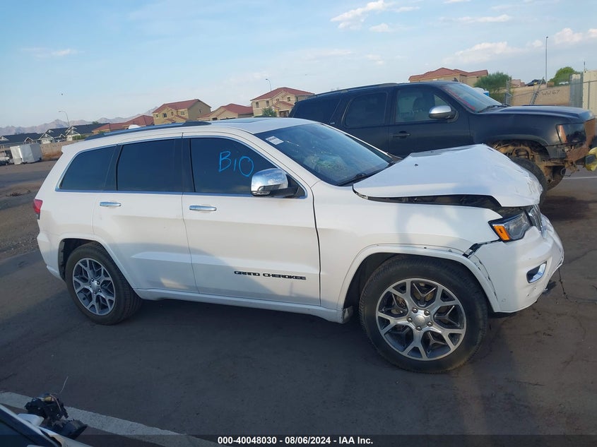 VIN 1C4RJFCG5KC787013 2019 JEEP GRAND CHEROKEE OVERLAND