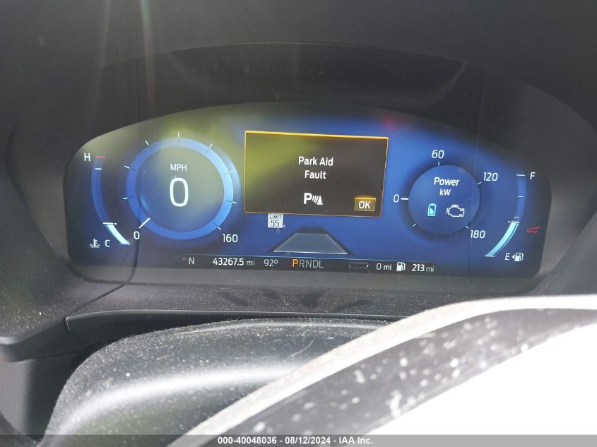 2021 Ford Escape Sel Plug-In Hybrid VIN: 1FMCU0KZ6MUB18125 Lot: 40048036