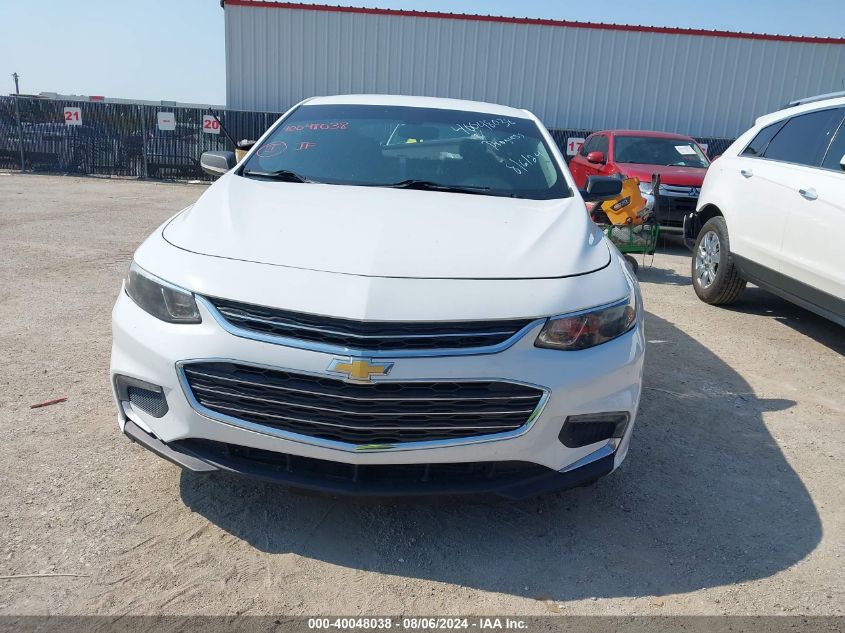 2018 Chevrolet Malibu 1Ls VIN: 1G1ZB5ST0JF257348 Lot: 40048038