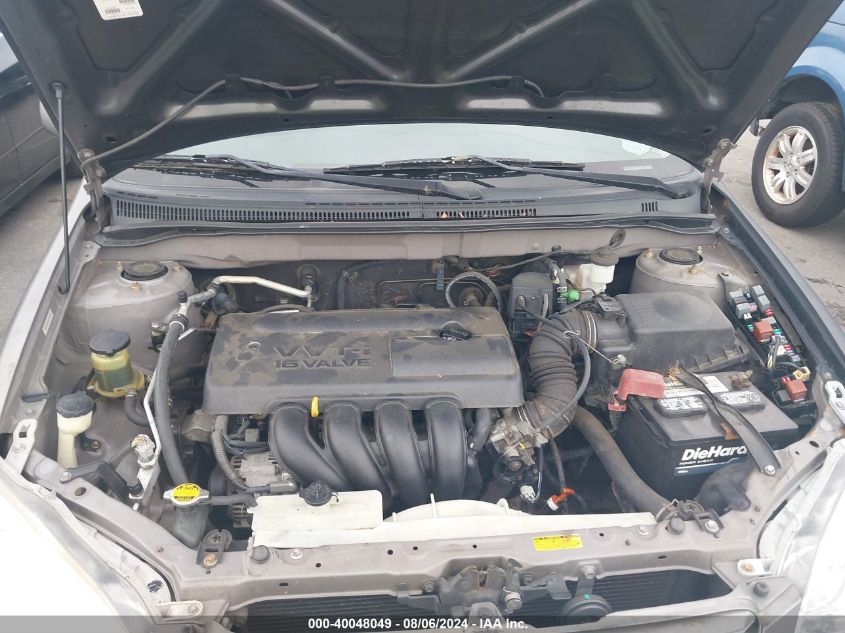 2004 Toyota Corolla S VIN: 2T1BR32E94C229328 Lot: 40048049