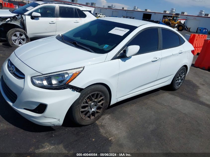 2016 Hyundai Accent Se VIN: KMHCT4AE4GU111655 Lot: 40048054