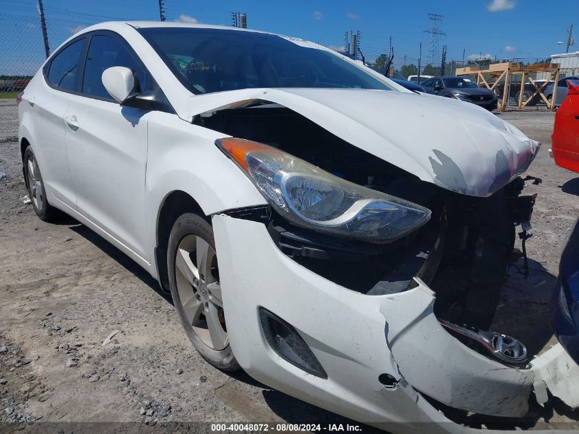 5NPDH4AE0DH404758 2013 Hyundai Elantra Gls
