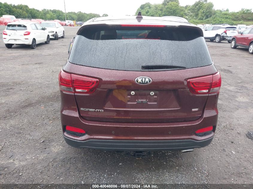 2019 KIA SORENTO 2.4L LX - 5XYPGDA36KG525670