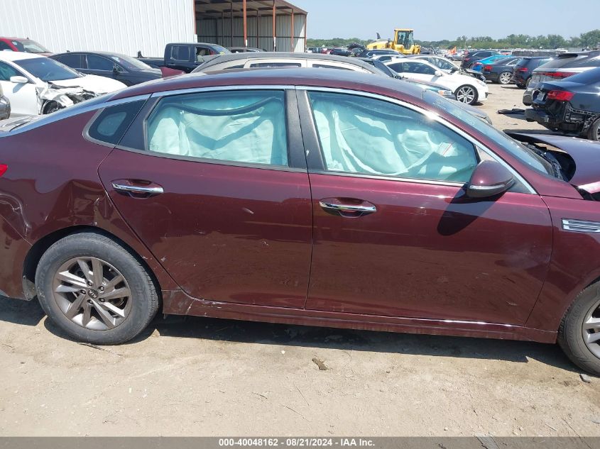 2020 Kia Optima Lx/S/Se VIN: 5XXGT4L37LG394778 Lot: 40048162