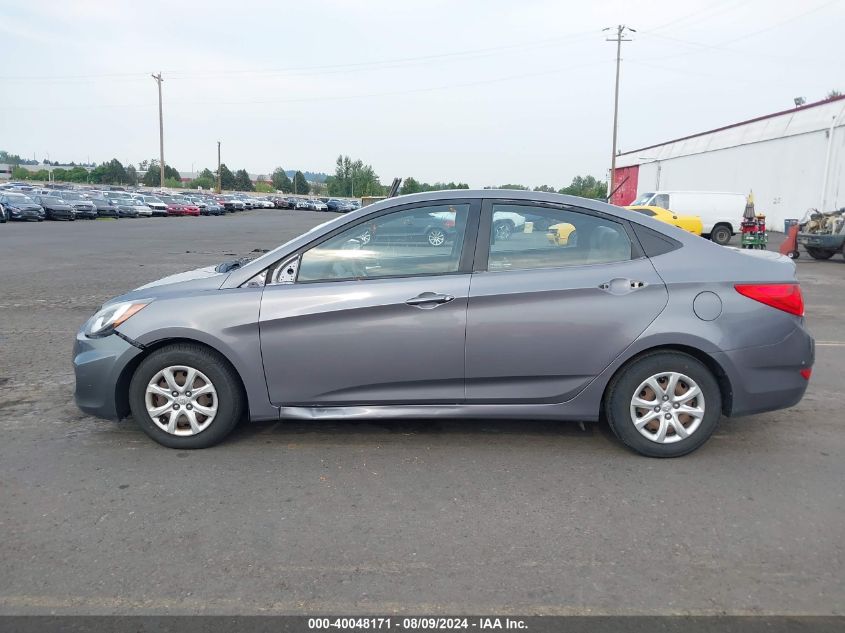 KMHCT4AE9EU664377 2014 Hyundai Accent Gls