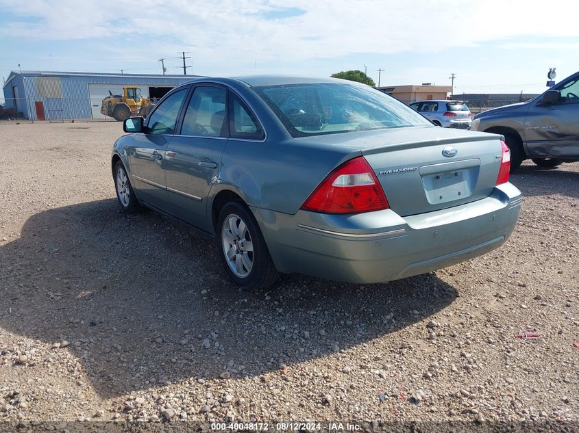 2006 Ford Five Hundred Sel VIN: 1FAHP24106G100571 Lot: 40048172
