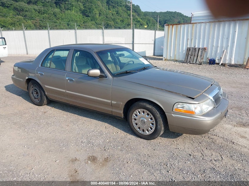 2004 Mercury Grand Marquis Gs VIN: 2MEFM74W44X606266 Lot: 40048184