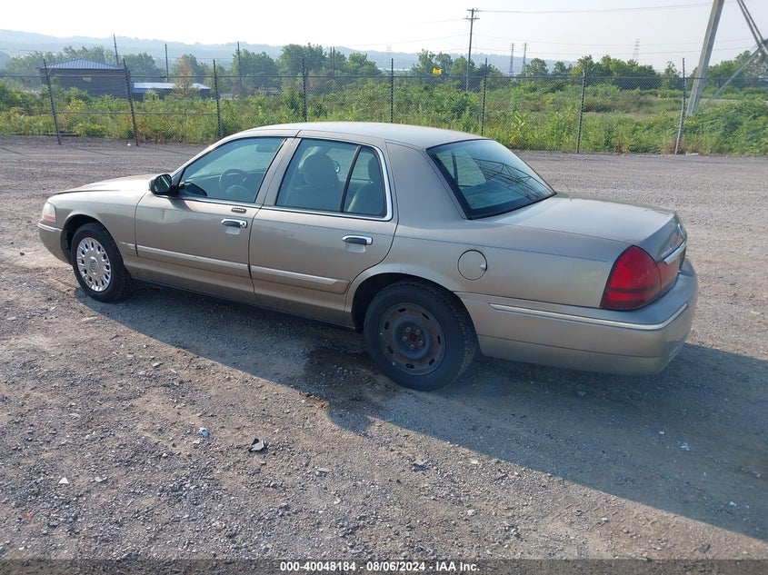 2004 Mercury Grand Marquis Gs VIN: 2MEFM74W44X606266 Lot: 40048184
