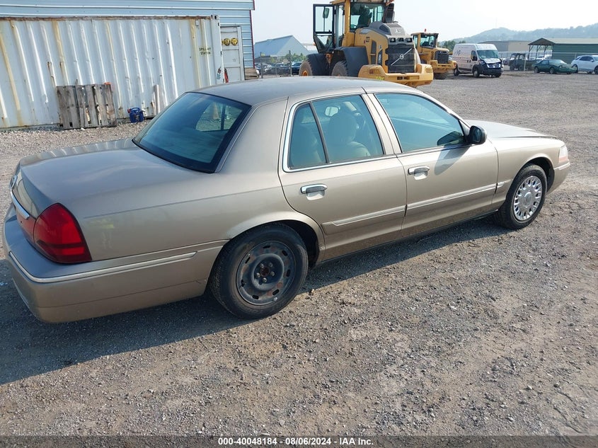 2004 Mercury Grand Marquis Gs VIN: 2MEFM74W44X606266 Lot: 40048184