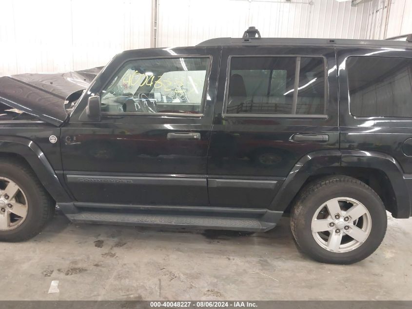 2006 Jeep Commander VIN: 1J8HG48N76C275337 Lot: 40048227