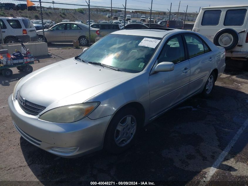 4T1BF32K02U534811 2002 Toyota Camry Le V6