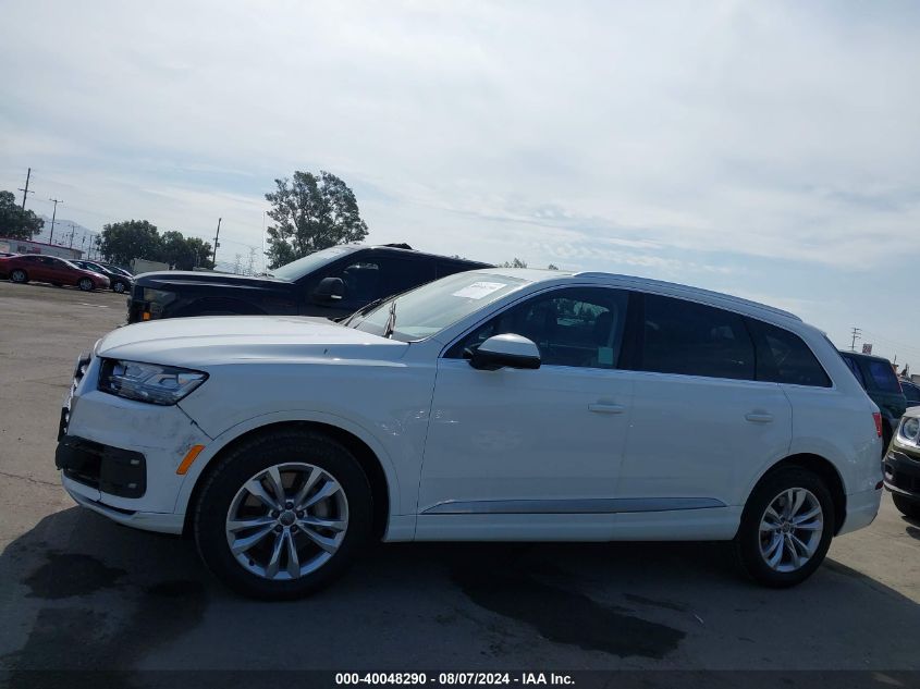 2019 Audi Q7 55 Premium/55 Se Premium VIN: WA1LAAF77KD044331 Lot: 40048290