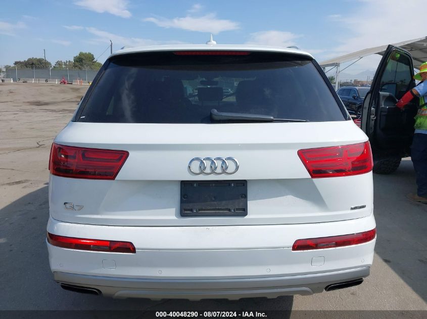 2019 Audi Q7 55 Premium/55 Se Premium VIN: WA1LAAF77KD044331 Lot: 40048290