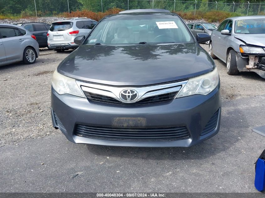 2013 Toyota Camry Le VIN: 4T1BF1FK8DU687258 Lot: 40048304