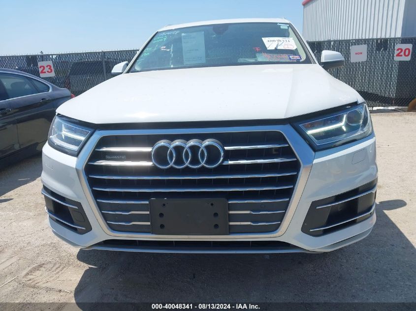 2019 Audi Q7 45 Se Premium/Premium VIN: WA1AHAF7XKD036260 Lot: 40048341