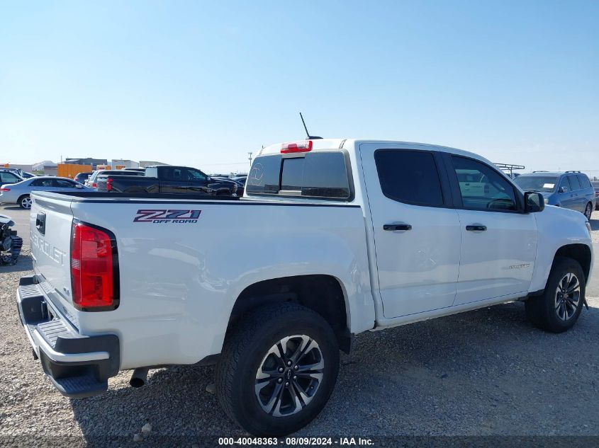 2022 Chevrolet Colorado 4Wd Short Box Z71 VIN: 1GCGTDEN9N1185331 Lot: 40048363