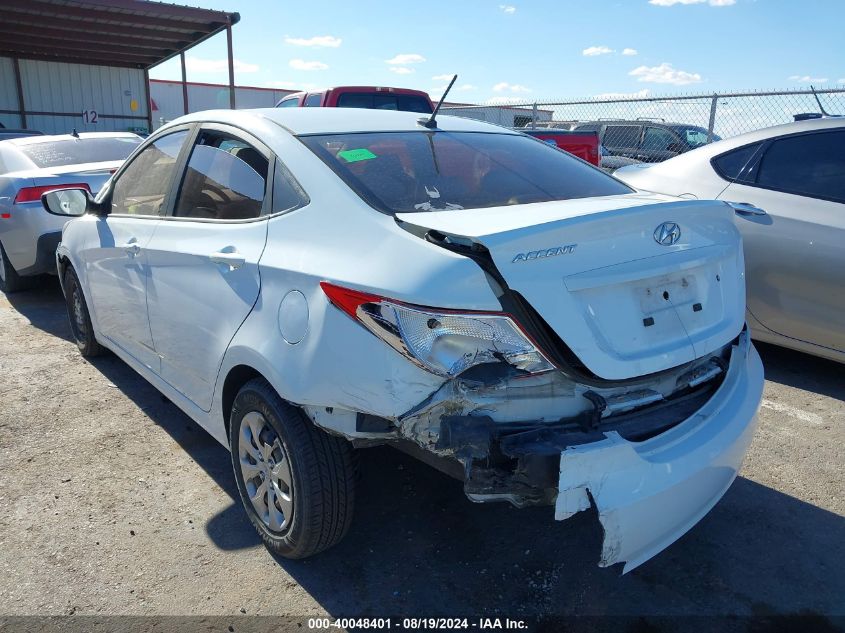 2016 Hyundai Accent Se VIN: KMHCT4AE0GU139310 Lot: 40048401