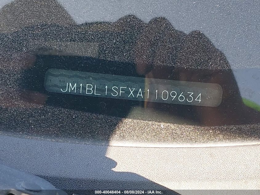 2010 Mazda Mazda3 I Sport VIN: JM1BL1SFXA1109634 Lot: 40048404