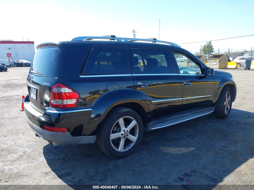 2009 Mercedes-Benz Gl 450 4Matic VIN: 4JGBF71E09A446601 Lot: 40048407