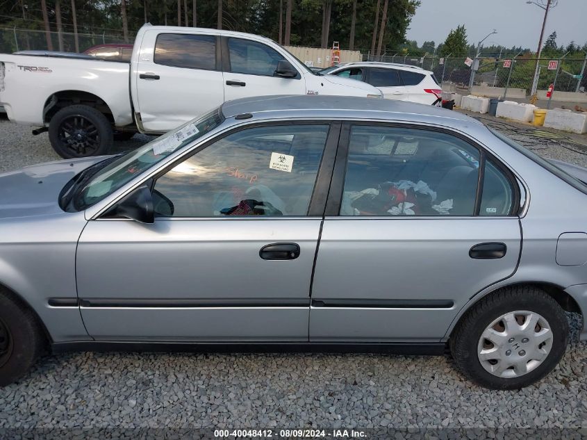 1998 Honda Civic Lx VIN: JHMEJ6671WS012972 Lot: 40048412