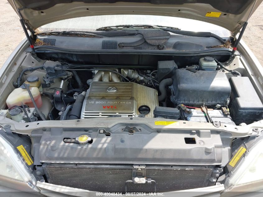 2001 Lexus Rx 300 300 VIN: JTJGF10U810088042 Lot: 40048434