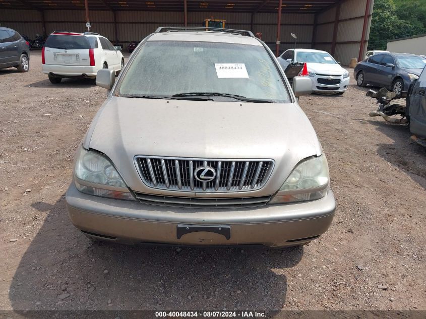 2001 Lexus Rx 300 300 VIN: JTJGF10U810088042 Lot: 40048434