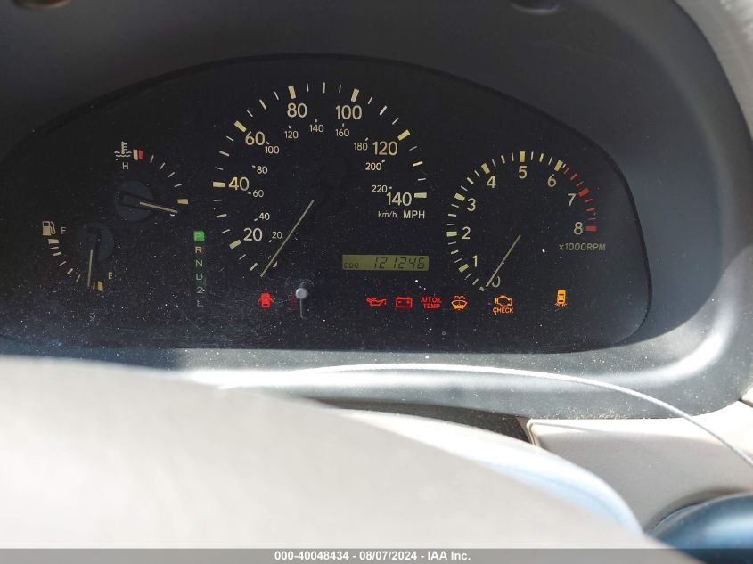 2001 Lexus Rx 300 300 VIN: JTJGF10U810088042 Lot: 40048434