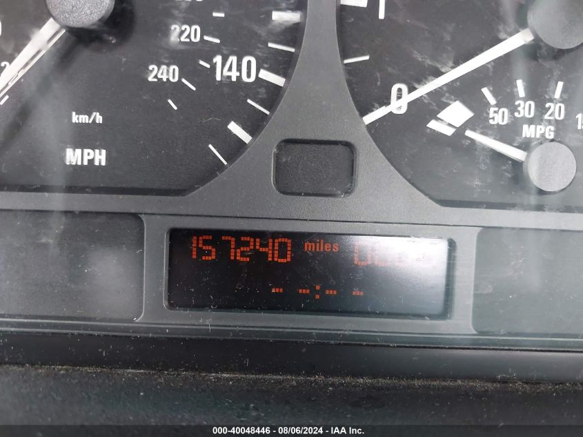 2002 BMW 325 I VIN: WBAEV33462KL57002 Lot: 40048446