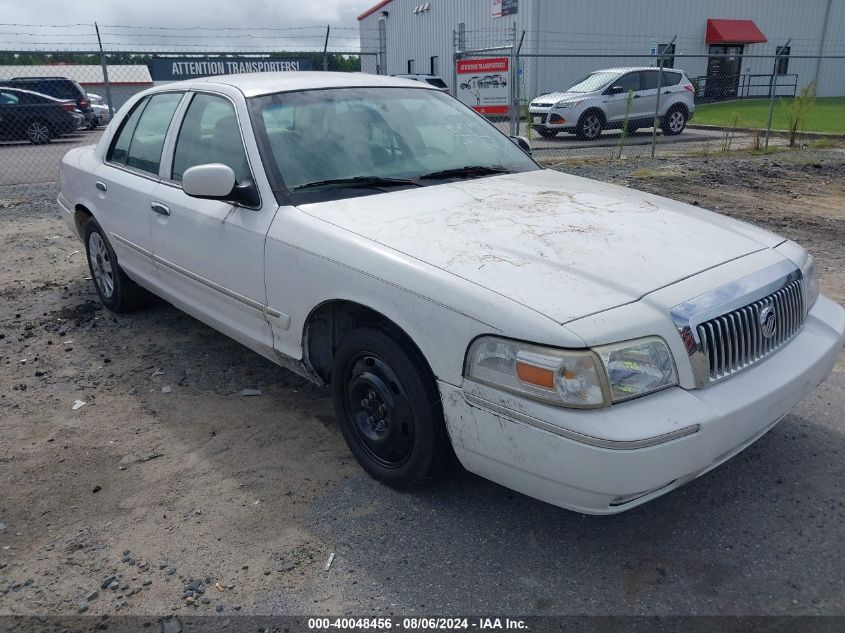 2008 Mercury Grand Marquis Gs VIN: 2MEFM74V78X631417 Lot: 40048456