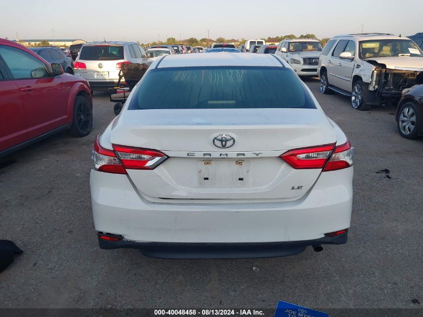 2018 Toyota Camry L/Le/Se/Xle VIN: JTNB11HKXJ3021483 Lot: 40048458