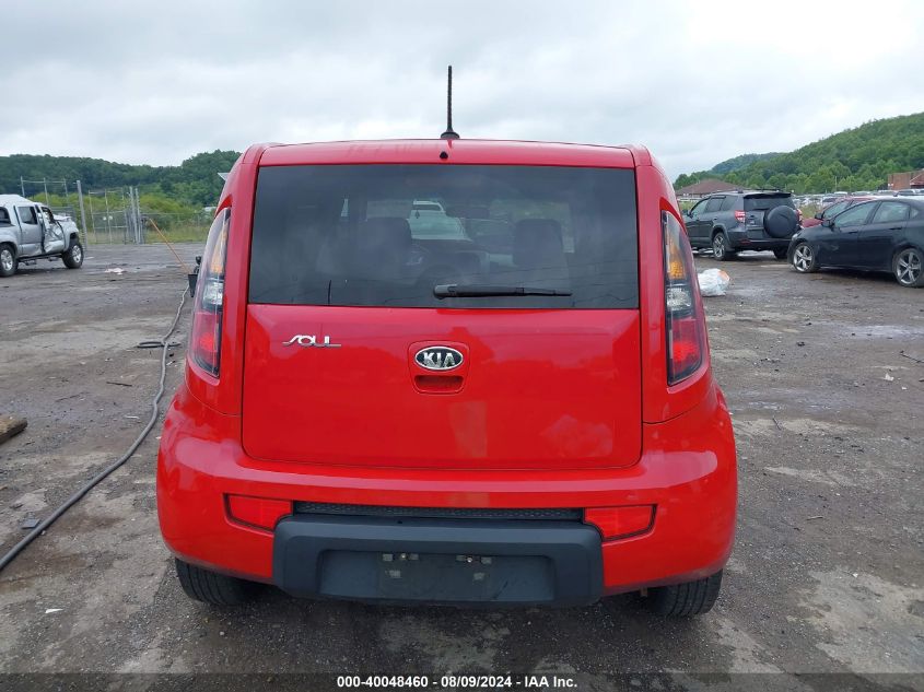 2010 Kia Soul + VIN: KNDJT2A21A7085821 Lot: 40048460