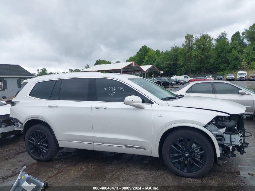 2023 Cadillac Xt6 Awd Premium Luxury VIN: 1GYKPDRS5PZ125592 Lot: 40048473