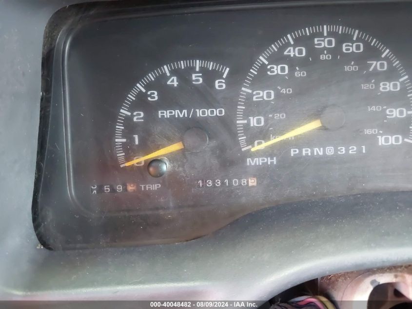 1997 Chevrolet Gmt-400 K1500 VIN: 2GCEK19RXV1293196 Lot: 40048482